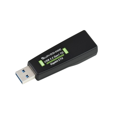 مبدل USB 3.2 به Gigabit Ethernet بدون نیاز به درایور محصول Waveshare