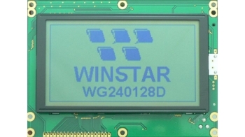 نمایشگر گرافیکی Winstar  آبی 128*240 مدل WG240128D-TMI
