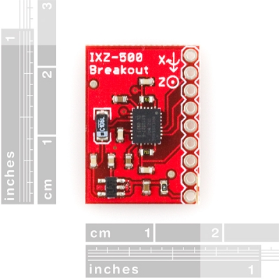 ماژول ژیروسکوپ دو محور IXZ500 500°/S محصول Sparkfun امریکا