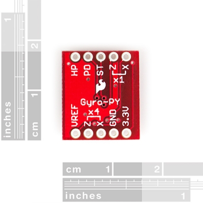 ماژول ژیروسکوپ دو محور LPY5150AL محصول Sparkfun