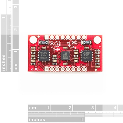 ماژول IMU 6DOF Razor - Ultra-Thin IMU محصول Sparkfun امریکا