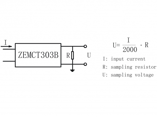ترانس جریان ZEMCT303B-2