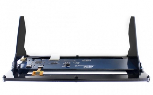نمایشگر 10.1 اینچ رنگی IPS با تاچ خازنی 1280x800 با ورودی HDMI به همراه قاب پلکسی مدل B محصول Waveshare