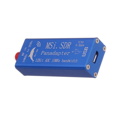 دانگل MSI SDR Panadapter برای باند 10 کیلوهرتز تا 2 گیگاهرتز همراه یک آنتن تلسکوپی