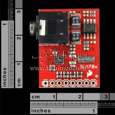 ماژول Si4703 تیونر رادیو FM دیجیتال ساخت Sparkfun آمریکا