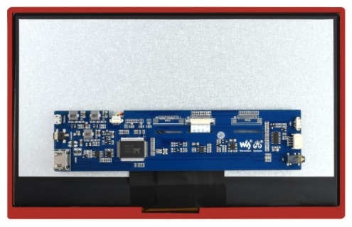 نمایشگر 11.6 اینچ IPS سری(H) تاچ خازنی 1920x1080 بدون قاب HDMI  مولتی سیستم Fully Laminated محصول Waveshare
