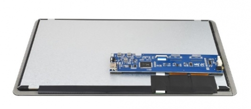 نمایشگر 15.6 اینچ IPS سری(H) تاچ خازنی 1920x1080 بدون قاب و کیس HDMI  مولتی سیستم محصول Waveshare
