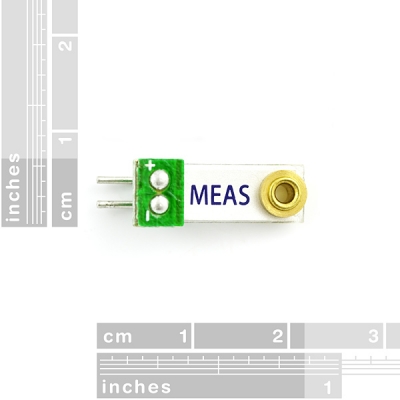 سنسور لرزش پیزوالکتریک کوچک عمودی با وزنه Measurment Specialties آمریکا