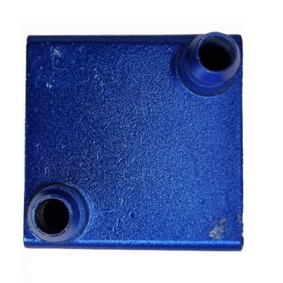 بلوک خنک کننده آبی 4X4 سانت رایت آنودایز شده