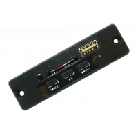 ماژول پنلی پخش فایلهای صوتی از حافظه SD و USB با فرمت WAV و MP3 با تقویت کننده استریو 3 وات