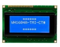 نمایشگر کاراکتری Winstar  آبی 4*16 مدل WH1604A-TMI-CT