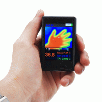 سنسور دمای مادون قرمز (دوربین حرارتی) GY-MCU90640 با میکروکنترلر STM32 بهمراه LCD
