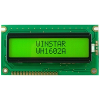 نمایشگر کاراکتری Winstar  سبز 2*16 مدل WH1602A-YYH-CTK#010