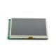 نمایشگر 4.3 اینچ (A) رنگی با تاچ مقاومتی 480x272  محصول Waveshare