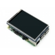 هت نمایشگر تاچ "3.5 رزبری Raspberry-Pi IPS (B) تاچ مقاومتی و قلم Waveshare