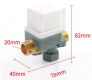 شیر برقی 12 ولت 1/2 اینچ 300mA مدل FCC-11S بدون نیاز به فشار
