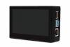نمایشگر 4.3 اینچ 480X800 تاچ خازنی IPS پورت DSI سازگار با رزبری به همراه کیس کامل